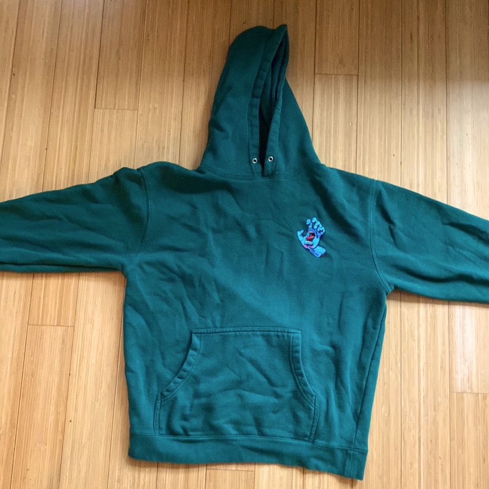 Santa Cruz Forest Green sweatshirt- medium